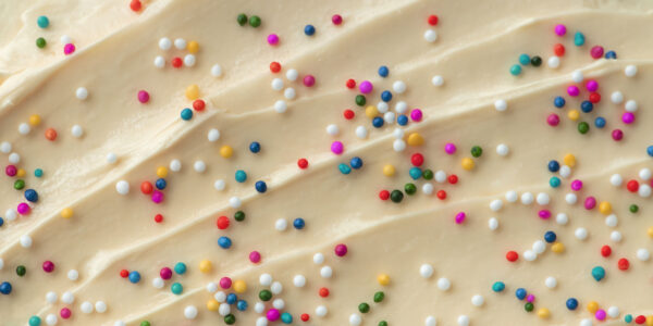 Natural colored sprinkles for all your festive occasions