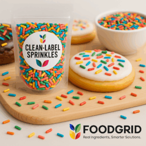 colorful clean label toppings