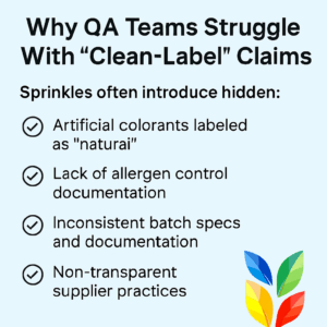 QA food ingredients