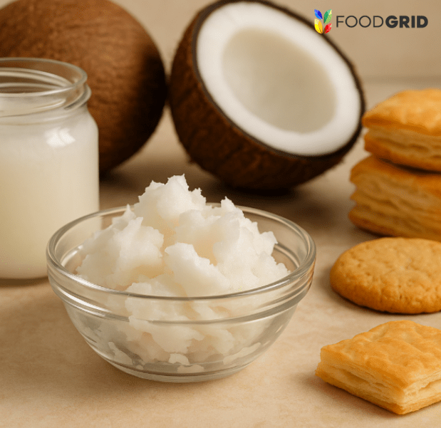 coconut oil, all purpose shortening