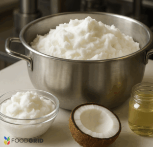 coconut oil, all purpose shortening