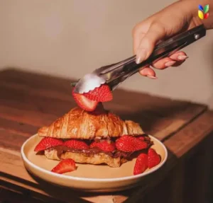 puff pastry croissant, margarine