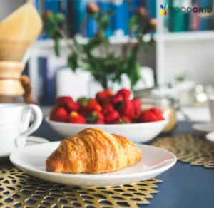 puff pastry croissant, margarine