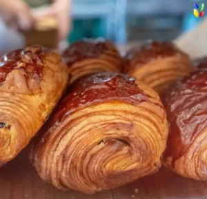 puff pastry croissant, margarine