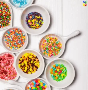 baking, natural sprinkles