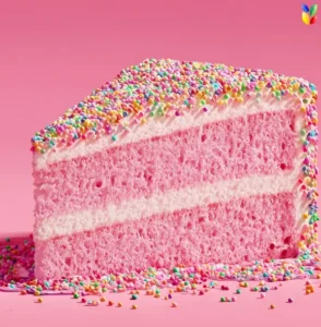natural sprinkles, cake