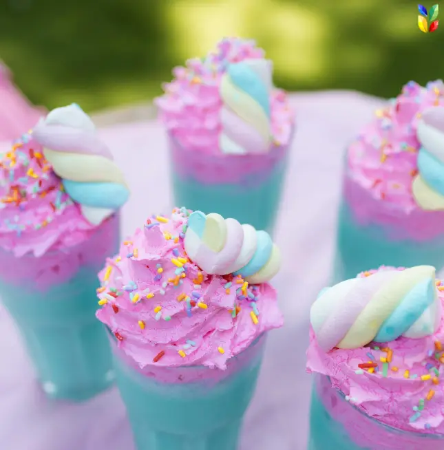 natural sprinkles, cupcake