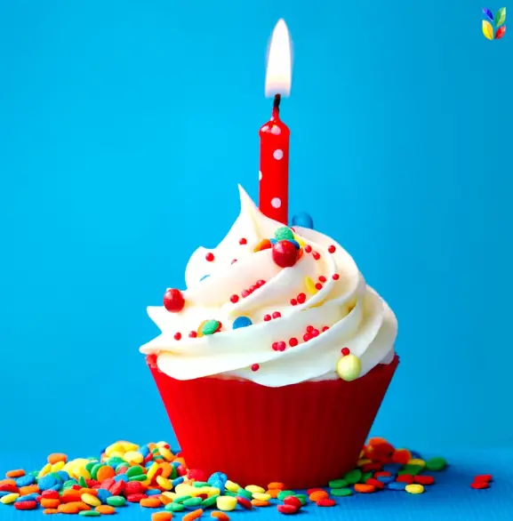 natural sprinkles, cupcake