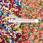 natural sprinkles vs artificial sprinkles