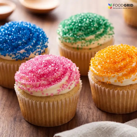 Natural sanding sugar Natural colored sprinkles