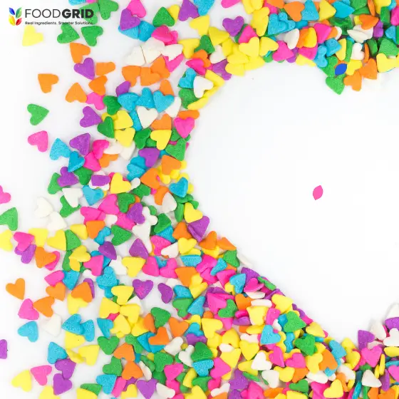 custom natural sprinkle shapes